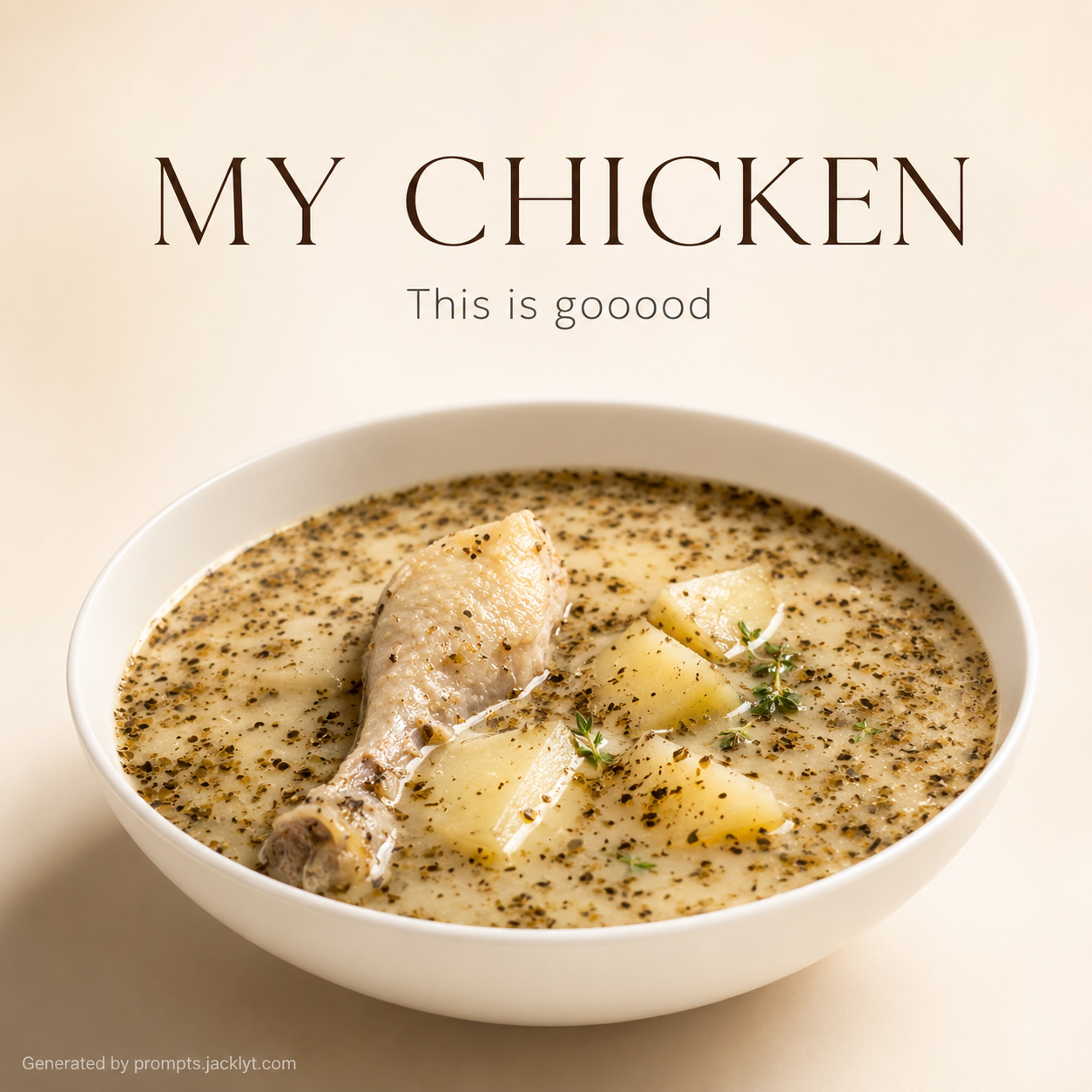 Premium Food Ad Poster