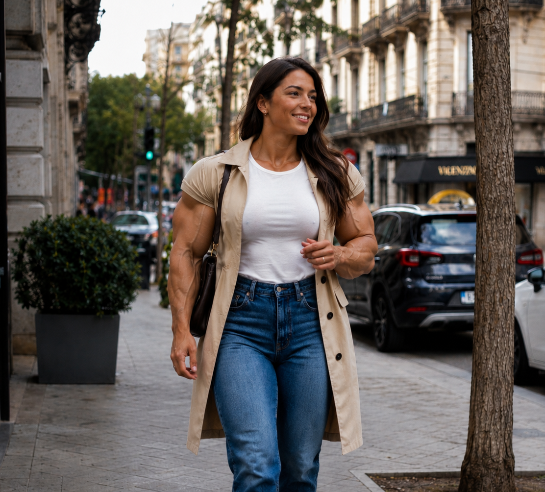 Hyper-Muscular Person